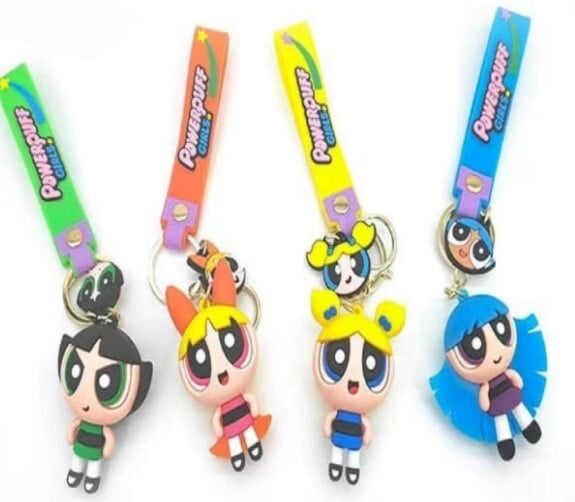 Pff Key Chain Powerpuff Girls Key Chain Kids 662 (NV)