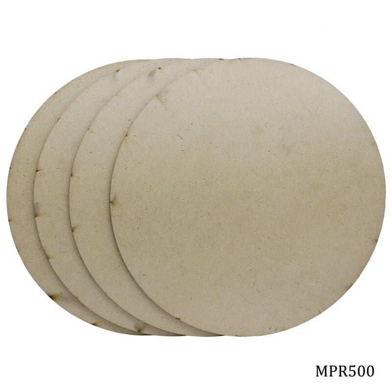 MDF Plate Round 5X5 4MM MPR500 (JG)