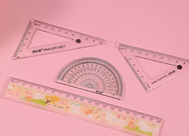 Ruler Set Kids 20cm DC212071 (NV)