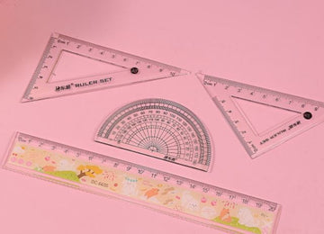 Ruler Set Kids 20cm DC212071 (NV)