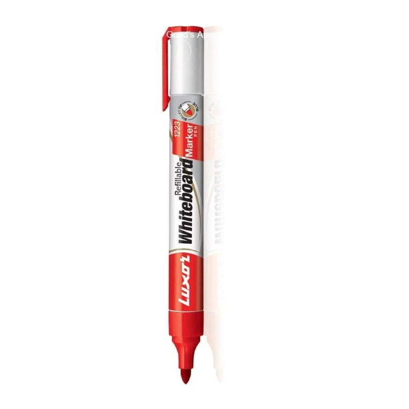 Luxor White Board Marker 1223 Red