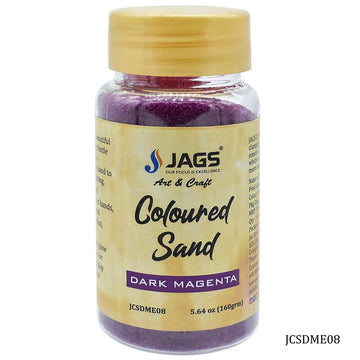 Coloured Sand 160Gms Dark Magenta No8 JCSDME08(JG)
