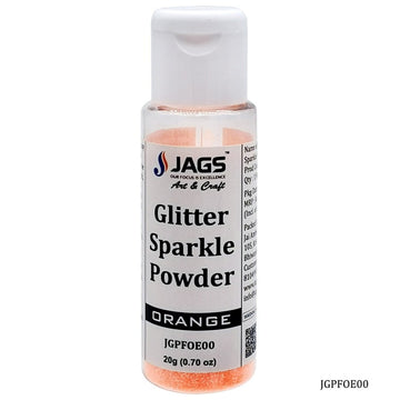 Glitter Powder Flouresnt Orange 20gm JGPFOE00(JG)