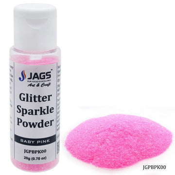 Glitter Powder Baby Pink 20gm JGPBPK00(JG)