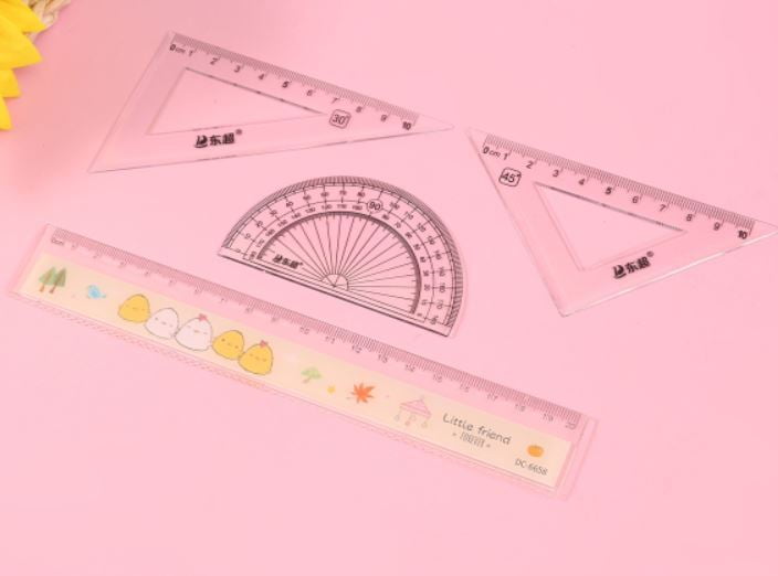 Little Friend Ruler Set Kids pk/4 DC202252 (NV)