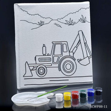 Stretched Canvas With Print JCB 8X8 SCWP88-11(JG)