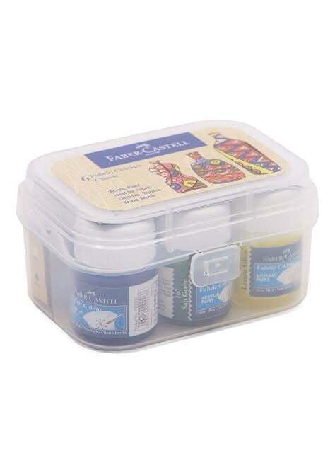 Faber Castle Fabric Colour Set of 6 Classic