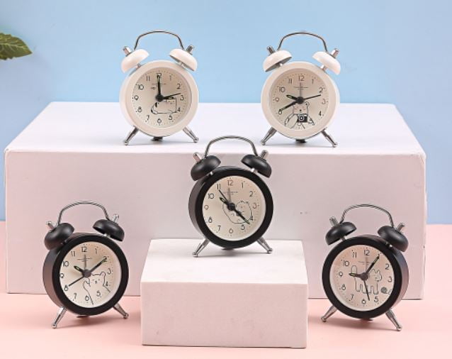 Table Clock Kids SA201CN (NV) White