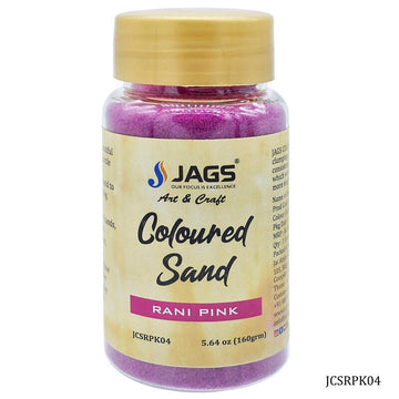 Coloured Sand 160Gms Rani Pink No JCSRPK04(JG