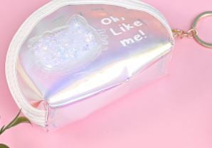 Kitty Holographic Coin Pouch Kids 1859 (NV)