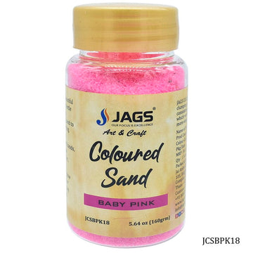 Coloured Sand 160 Gms Baby Pink no 18 JCSBPK18(JG)
