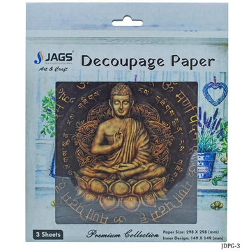 Decoupage Paper Gautam Lord Buddha JDPG-3 (JG)