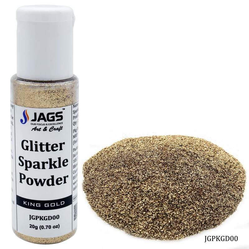 Glitter Powder Light Gold 20gm JGPLGD00(JG)