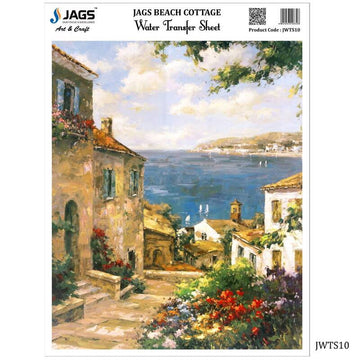 Water Transfer Sheet Beach Cottage JWTS10(JG)