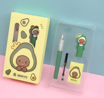 Avocado Ink Pen with Cartridge GBT-KK7680 (NV)