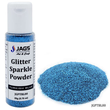 Glitter Powder Turkish Blue 20gm JGPTBL00(JG)