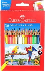 Faber Castell Colour Pencils Pack of 36 (118036)