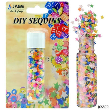 Sequins Shaker Slice Star JCSS00(JG)
