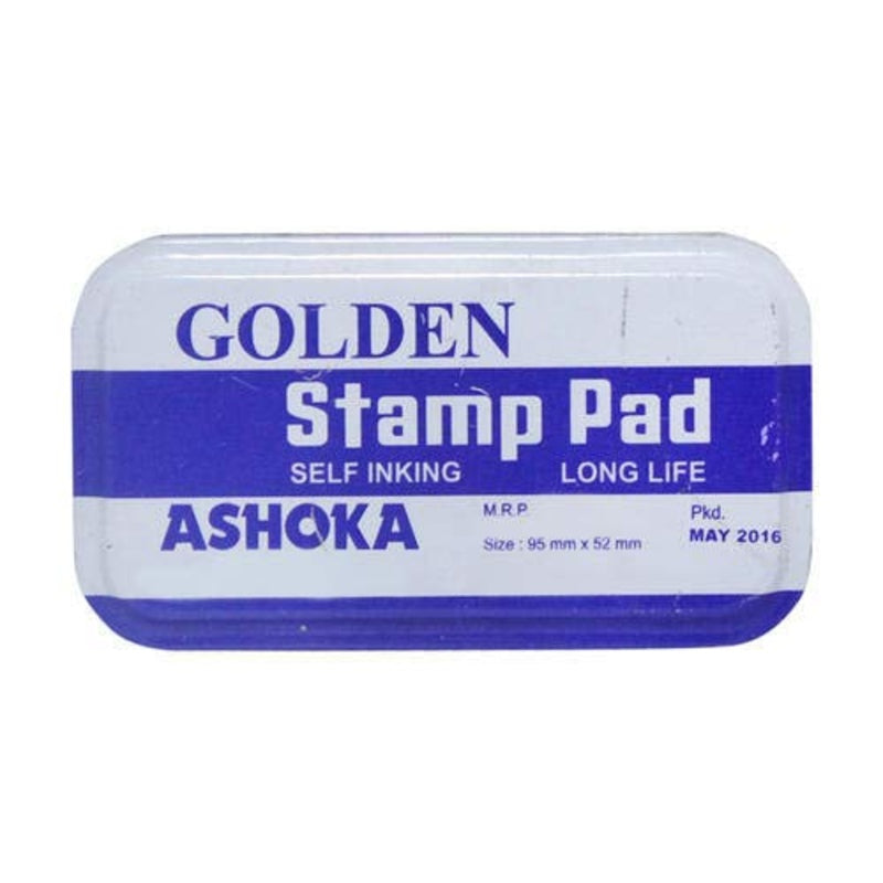 Golden Stamp Pad Medium Blue