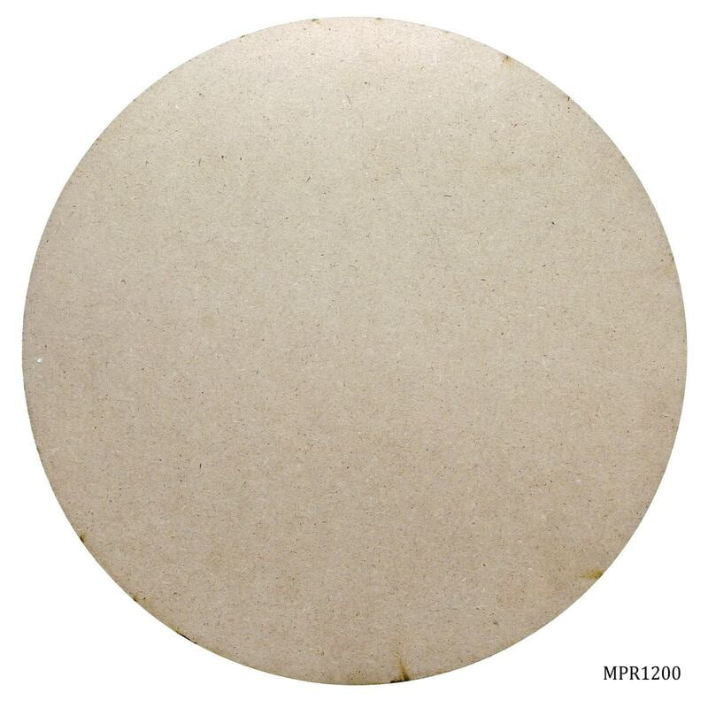 MDF Plate Round 12X12 4MM 1 Pcs MPR1200(JG)