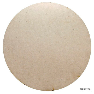 MDF Plate Round 12X12 4MM 1 Pcs MPR1200(JG)
