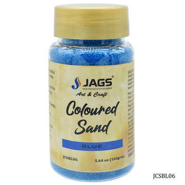 Coloured Sand 160 Gms Blue No 6 JCSBL06 (JG)