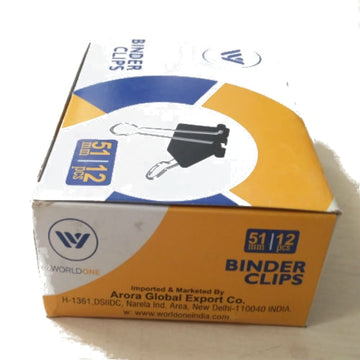 World One Binder Clips 51MM