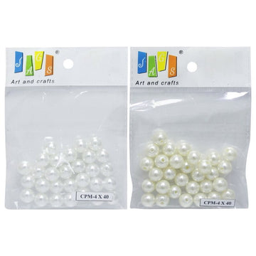 Craft Pearl Moti 12mm 25gm CPM-4 (JG)