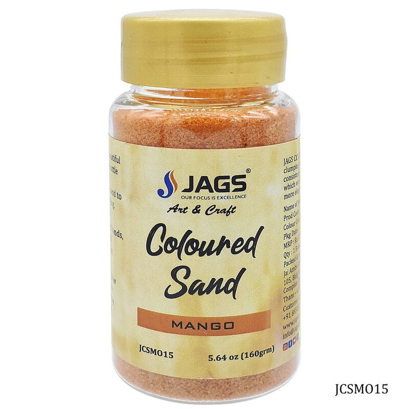 Coloured Sand 160 Gms Mango no 15 JCSMO15(JG)