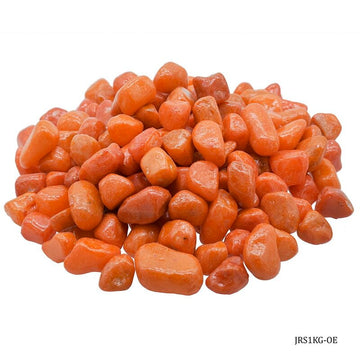 Resin Stone Medium 1kg Orange JRS1KG-OE(JG)