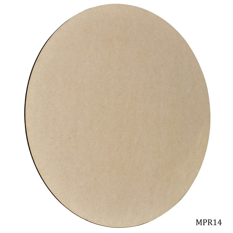 MDF Plate Round 14 Inch 4MM MPR14(JG)