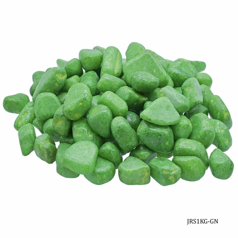 Resin Stone Medium 1kg Green JRS1KG-GN(JG)