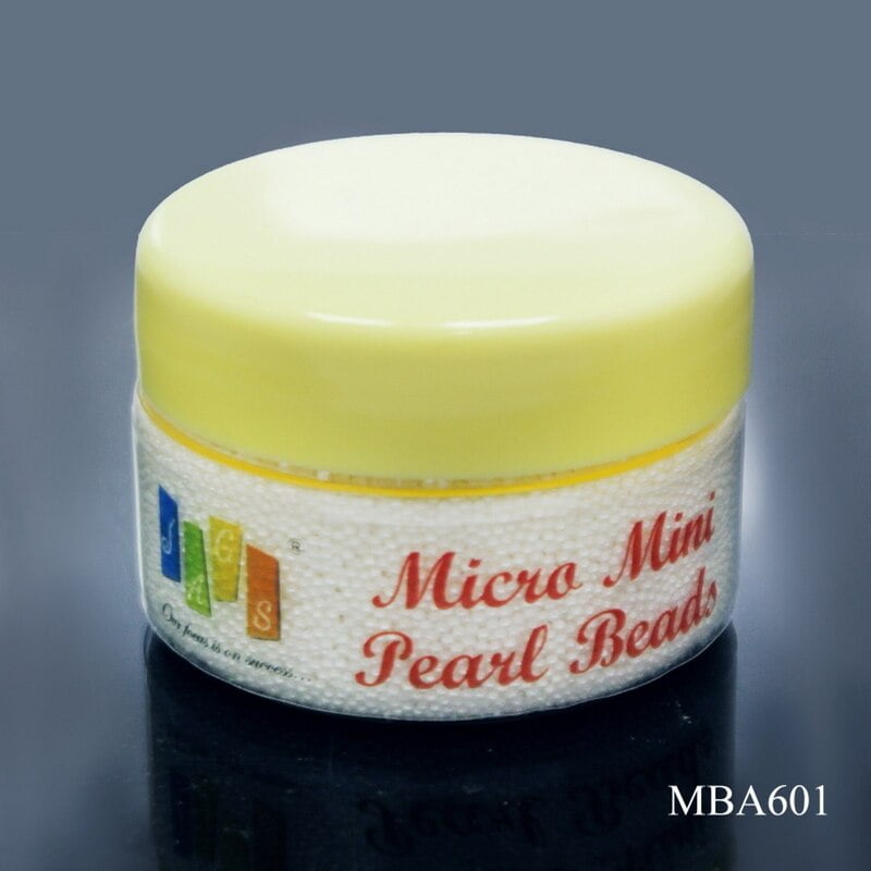 Micro Mini Pearl BeadsPal Colour 45gm MBA601 (JG)