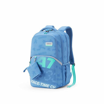 American Tourister Uni-Teen | 32 Ltrs | 3 Compartments | Bottle Pocket | Ergonomic Padded Back Panel & Shoulder Straps | Secondary School Backpack