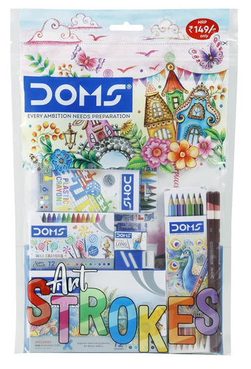 DOMS Art Strokes Kit – Creative Drawing & Colouring Set