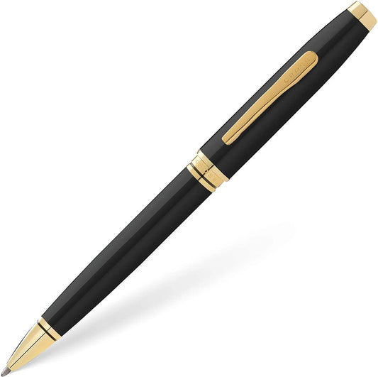 Cross Coventry Black Gold Trim Ballpoint Pen