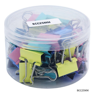 Binder Clips Colour 25mm 48Pcs Box BCC25MM (JG)