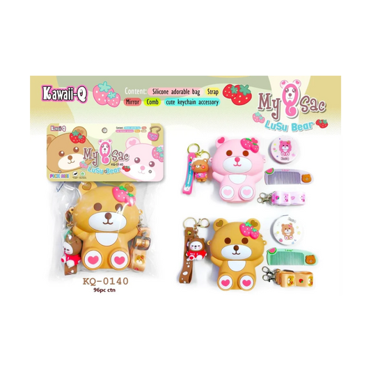 KQ-0140 Lusu Bear Kawaii Bag (BI)