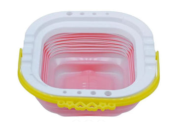 Foldable Portable Water Container for Paint Brush Washing