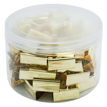 Binder Clips Gold LG 25mm 48Pcs Box BRGG25MM (JG)