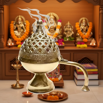 Brass Lobandan Incense Holder