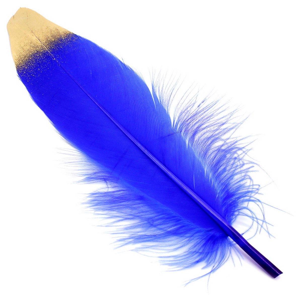 Feather Artificial Medium Colour & Gol CFM-BGD