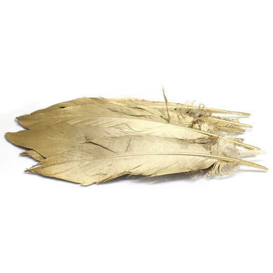 Feather Artificial Medium Golden CFM-GD (JG)