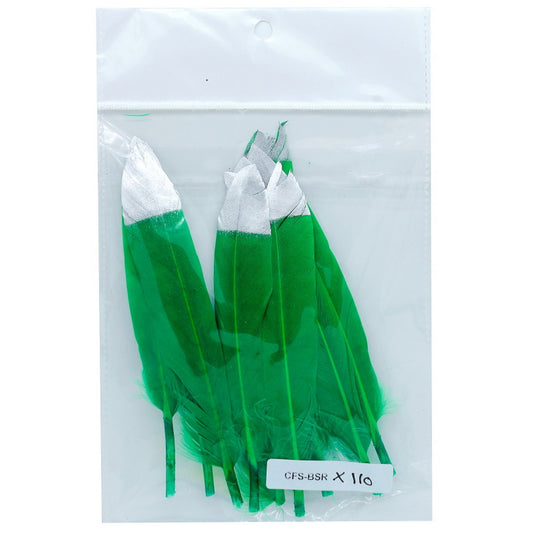 Feather Artificial Small Colour & Silver CFS-BSR (JG)