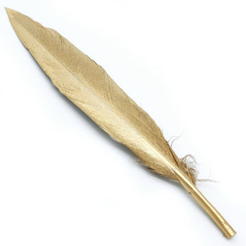 Feather Artificial Small Golden CFS-GD (JG)