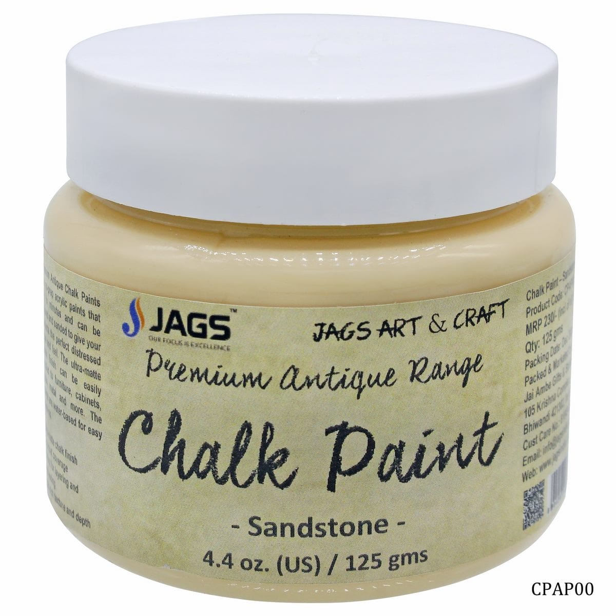 Chalk Paint Antique Premium Sandstone 125ML CPAP00(JG)