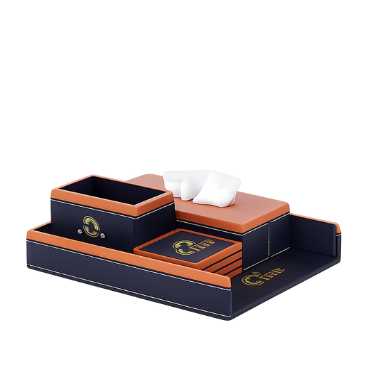 A4 PAPER TRAY, COASTERS, TISU BOX, TUMBLAR