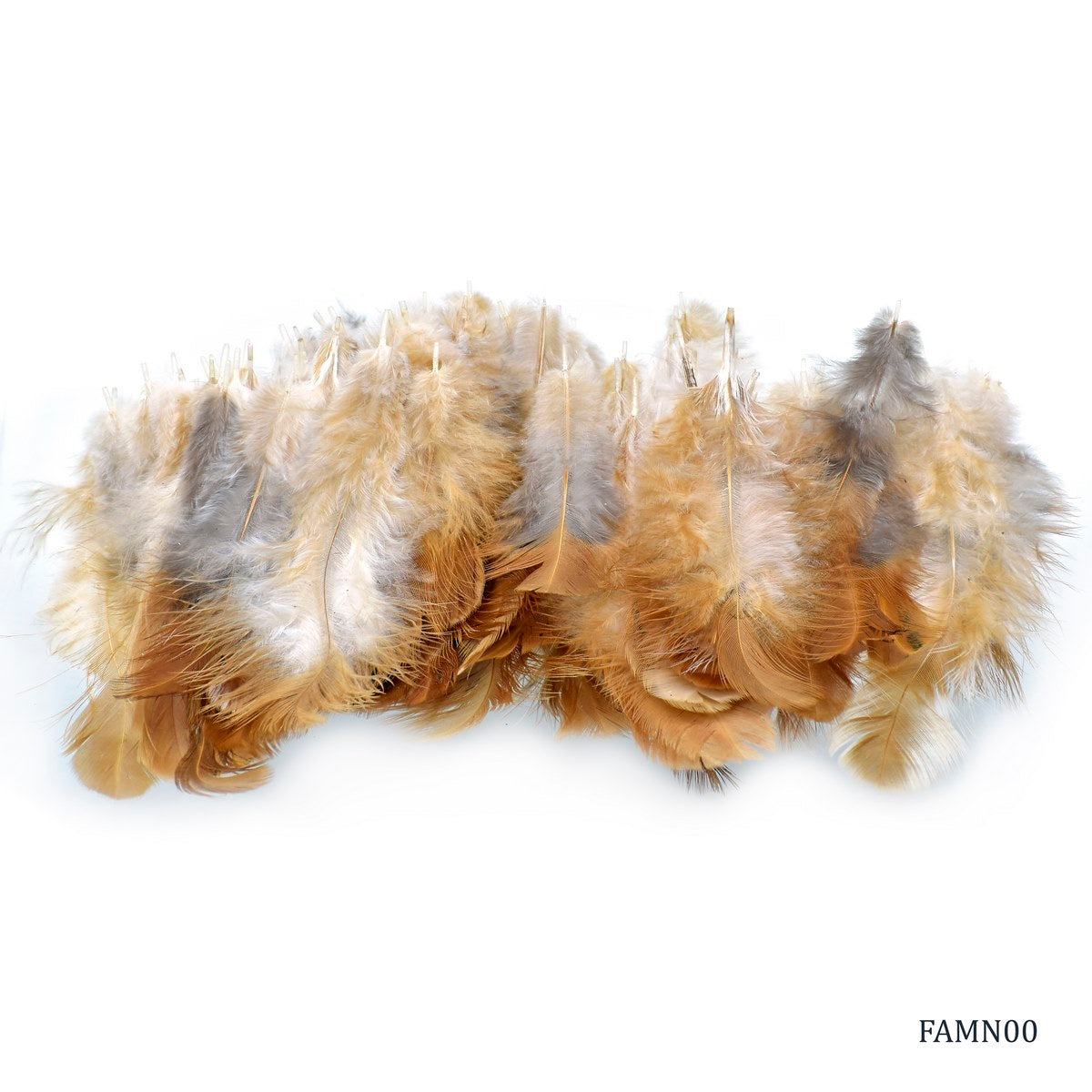 Feather Artificial Medium Natural Multi Colour FAMN00 (JG)
