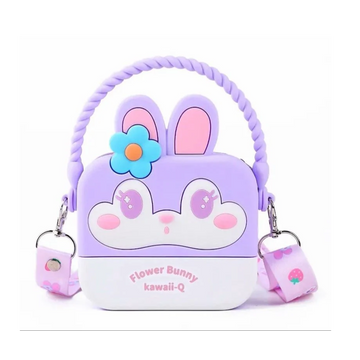 KQ-0200 Strawberry Bear Kawaii Silicone Bag