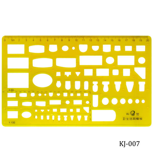 Stencil Plot Accurate Template KJ-007(JG)